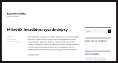 Desktop Screenshot of leandrocosta.pro.br